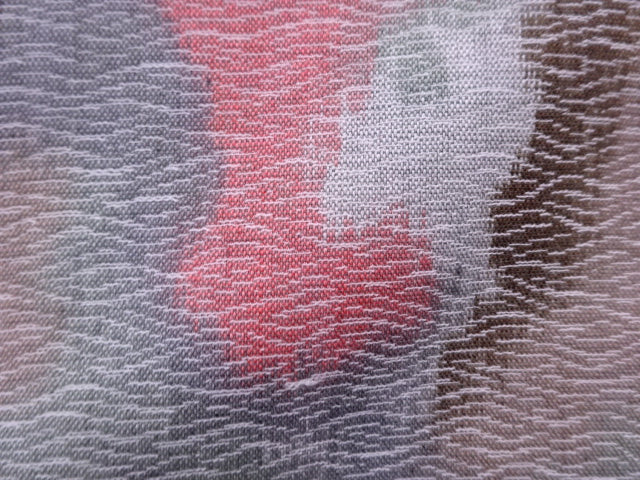 Vintage Abstract Wool Haori Kimono