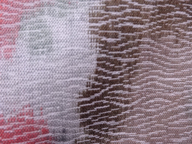 Vintage Abstract Wool Haori Kimono