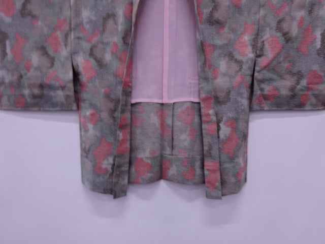 Vintage Abstract Wool Haori Kimono