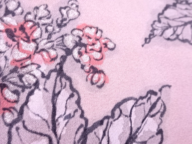 Vintage Blossom Silk Haori Kimono
